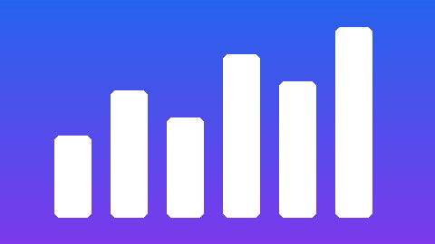 Bar chart of weekly sign-ups rising from 90 to 210